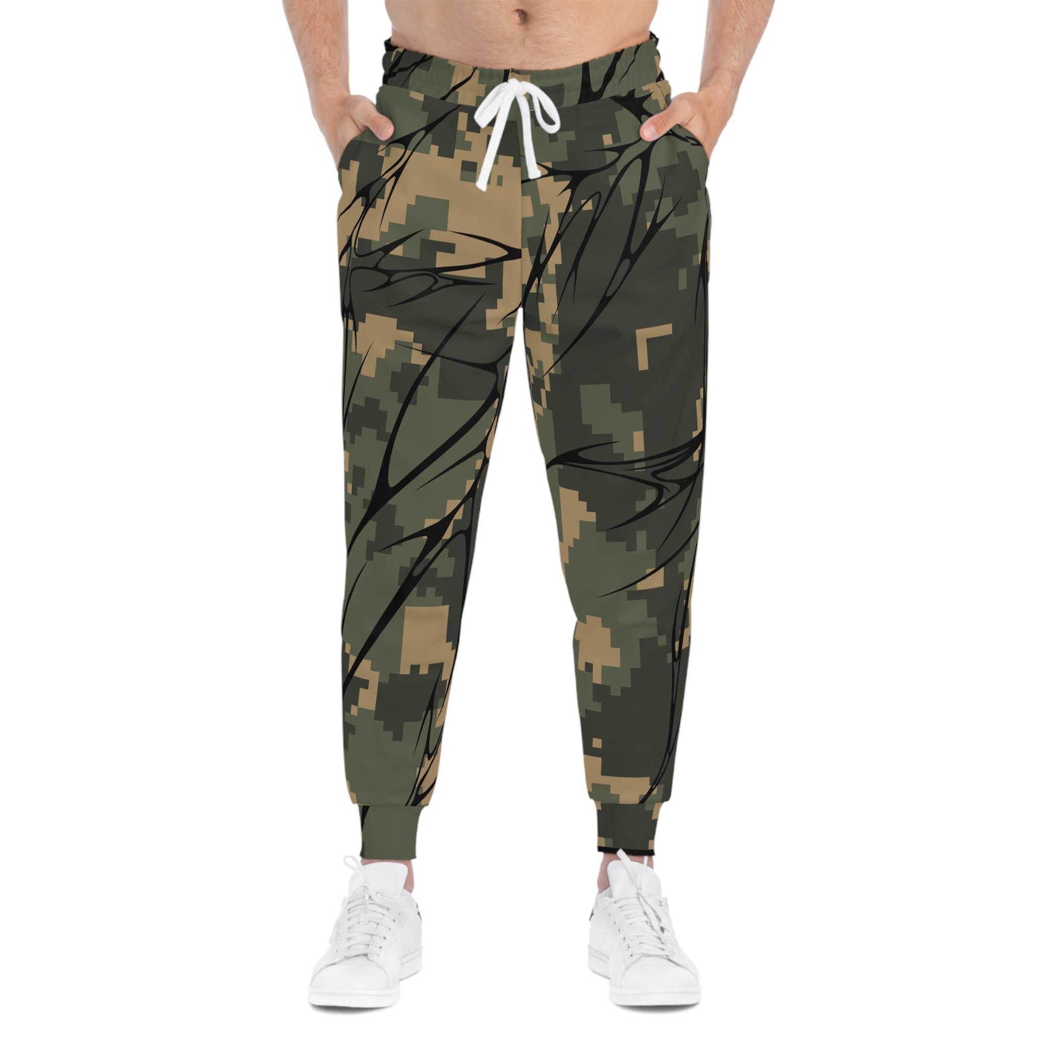 Cyber Sigil Digital Camo Joggers