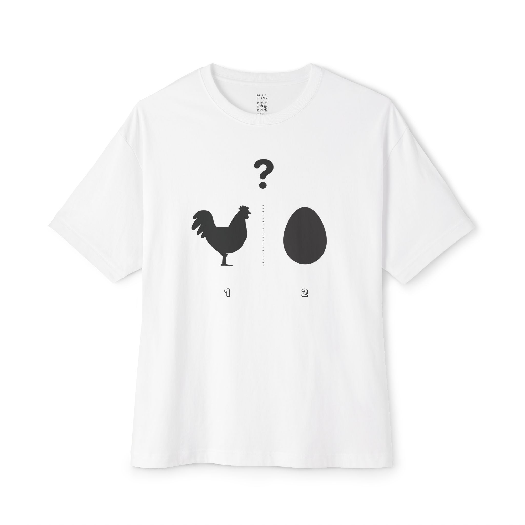 Chicken Or The Egg Oversized Tee