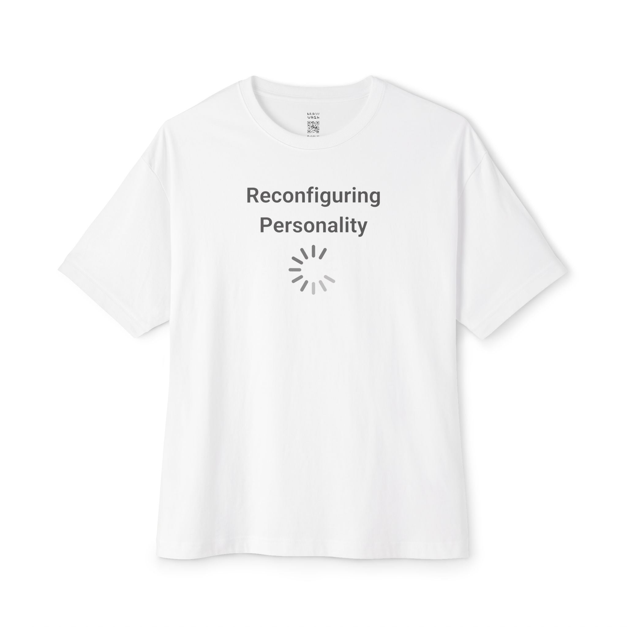 Reconfiguring Personality Oversized Tee