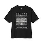 Signal Interrupted Oversized Tee