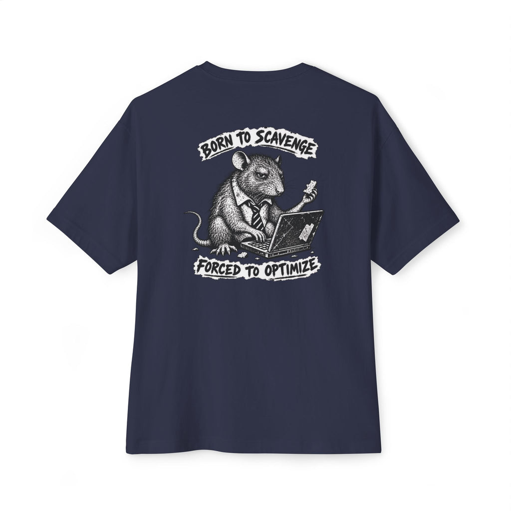 Forced To Optimize Oversized Tee