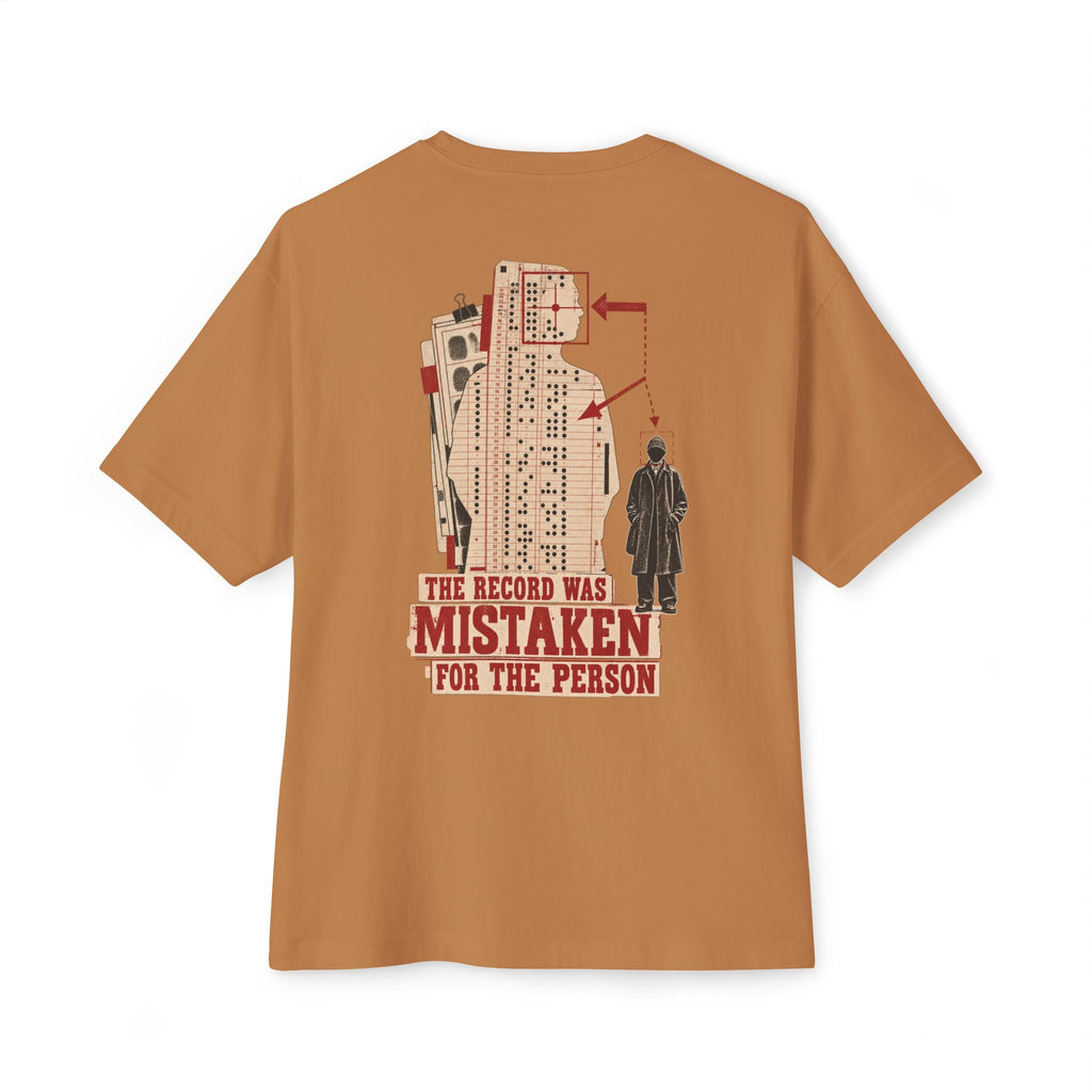 Mistaken Record Oversized Tee