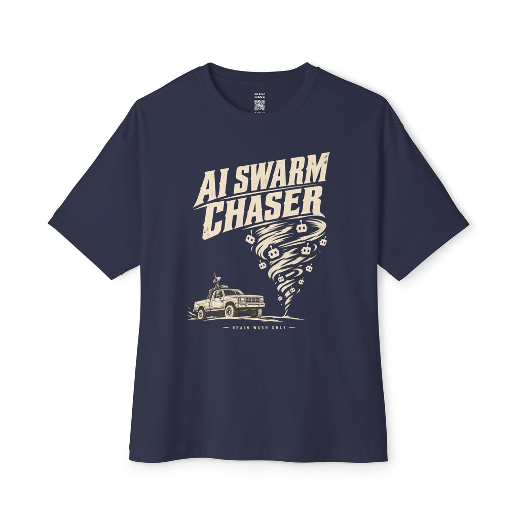AI Swarm Chaser Oversized Tee
