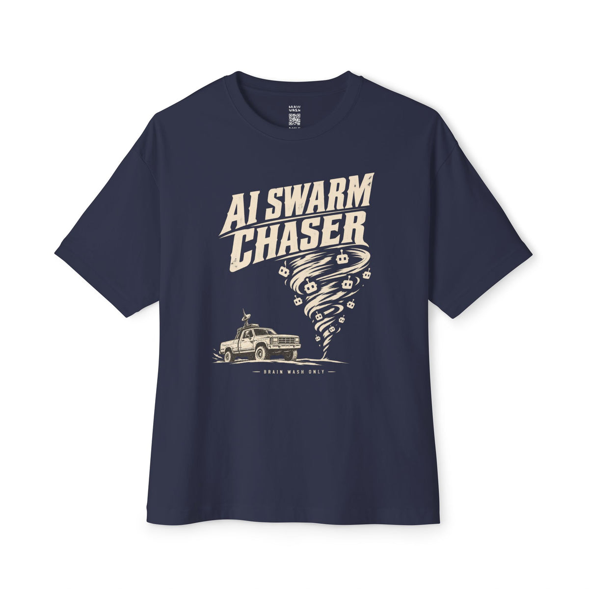 AI Swarm Chaser Oversized Tee