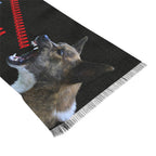 Yelling Dog Pashmina (Black)