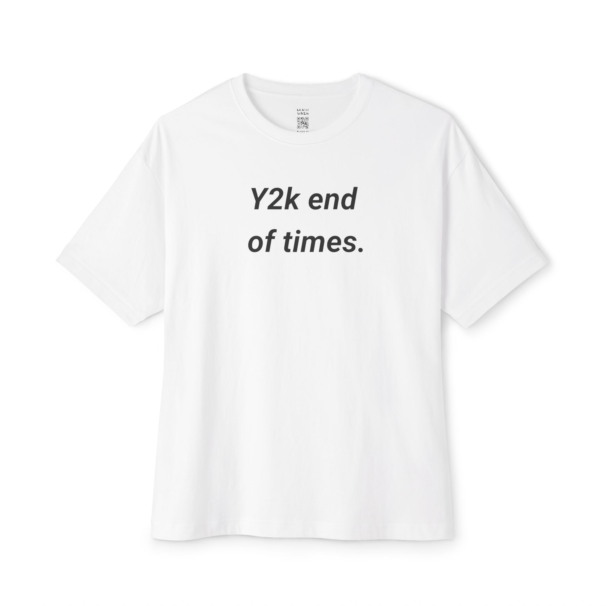 Y2K End Of Times Oversized Tee