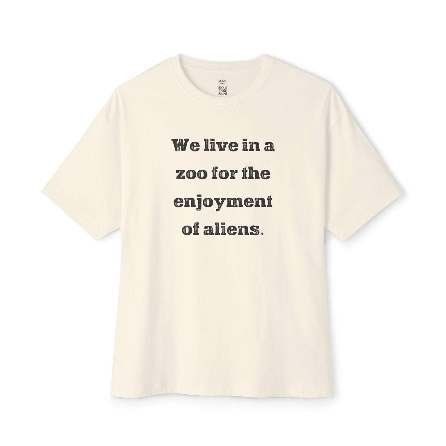 Zoo For The Enjoyment Of Aliens Oversized Tee