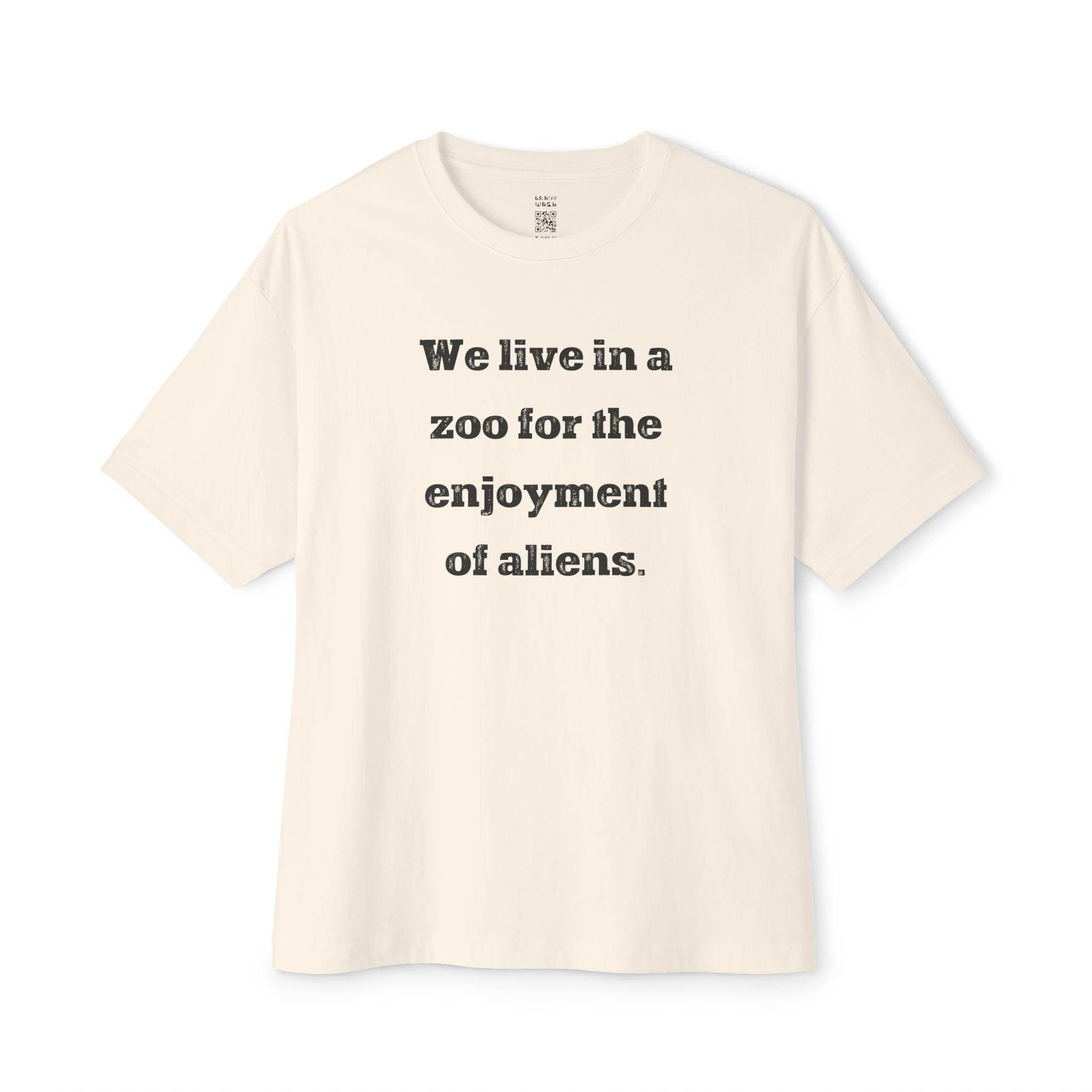 Zoo For The Enjoyment Of Aliens Oversized Tee