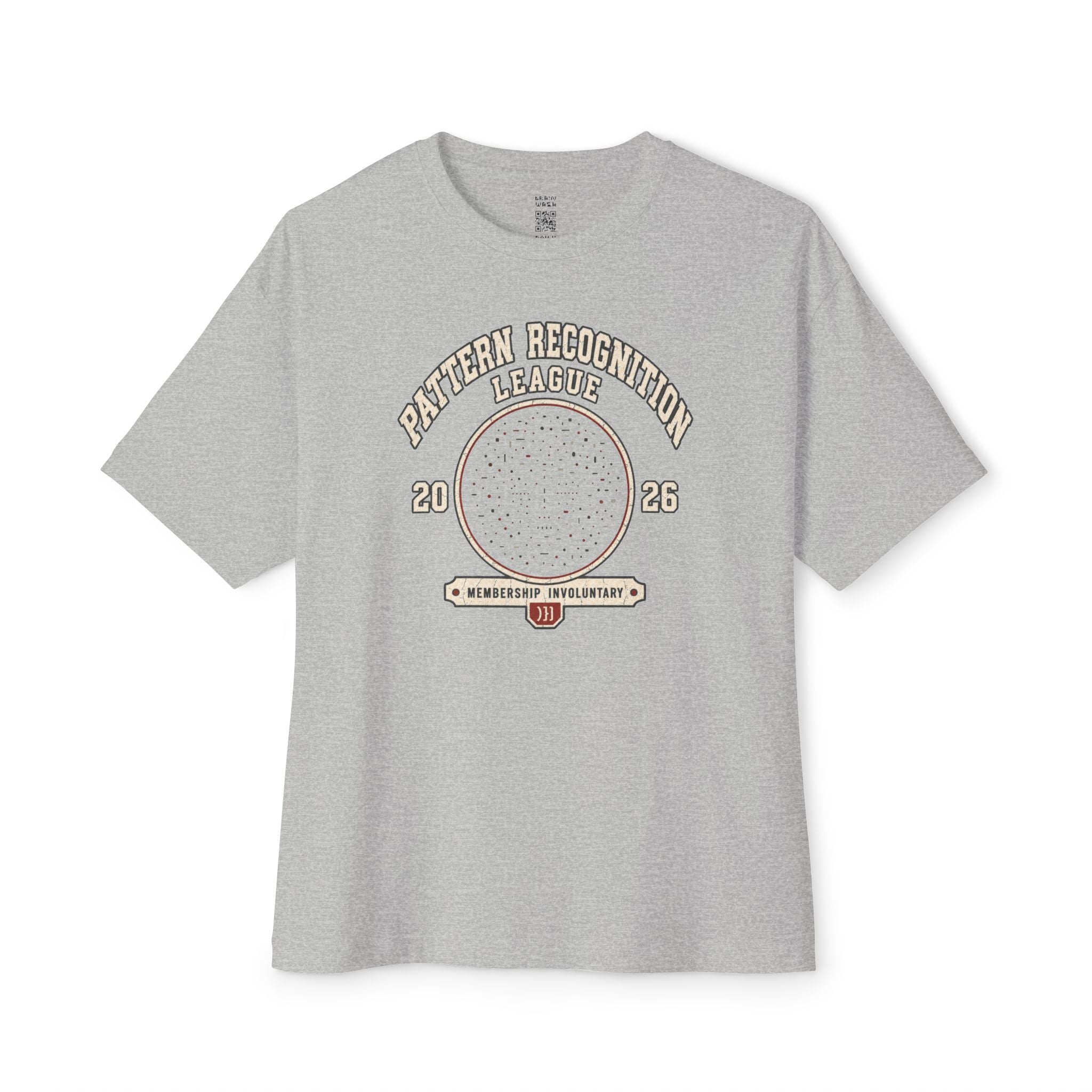 Pattern Recognition League Oversized Tee