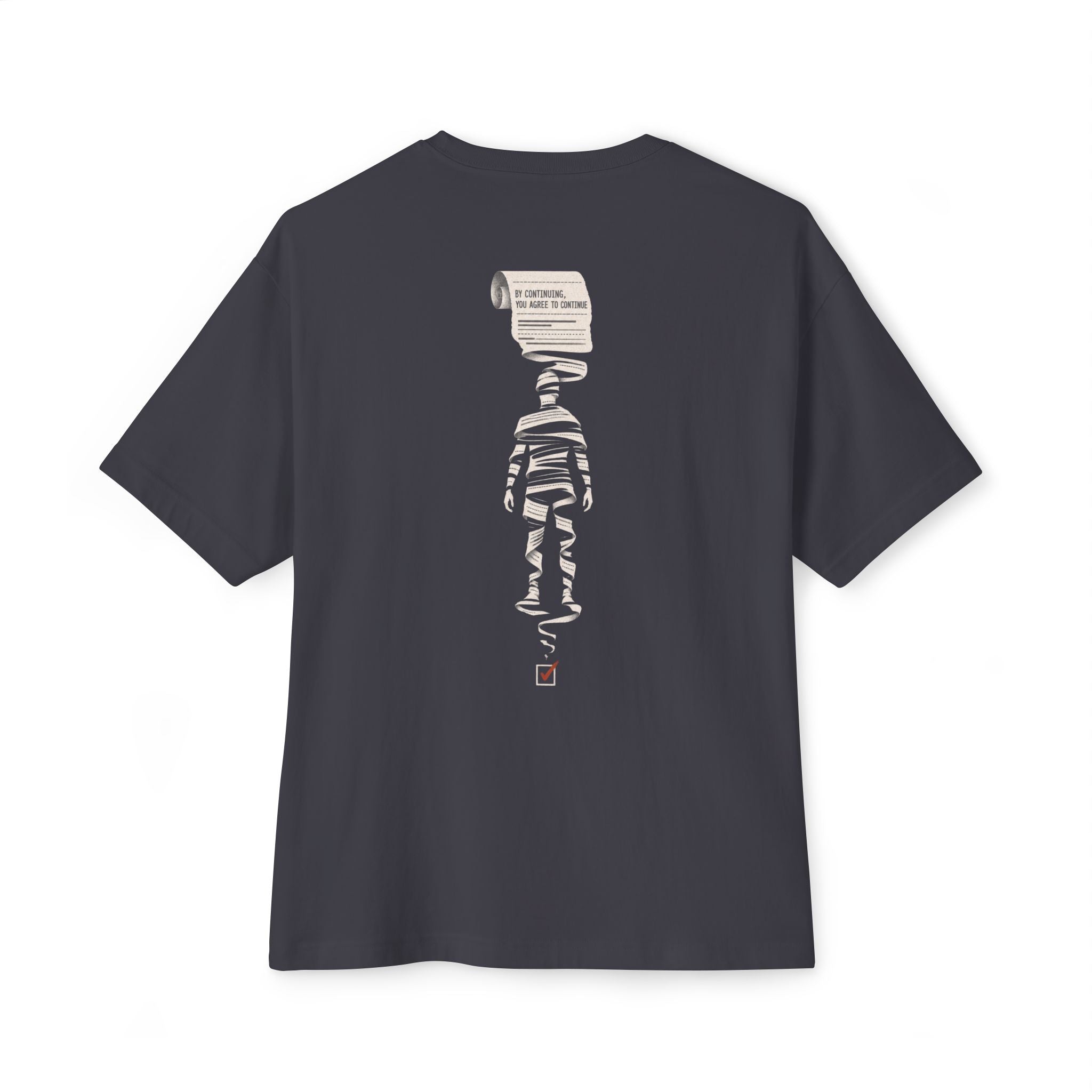 Terms Accepted Oversized Tee