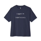 Logged On Indefinitely Oversized Tee