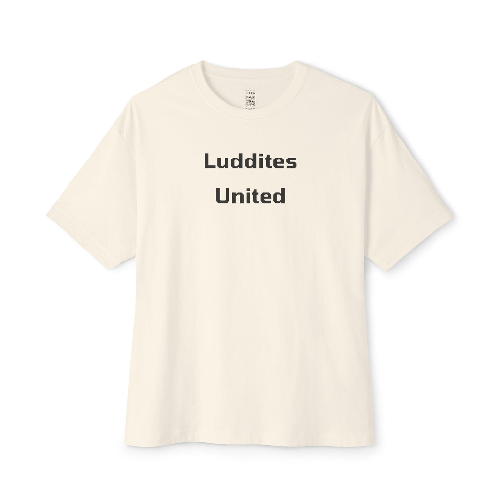 Luddites United Oversized Tee