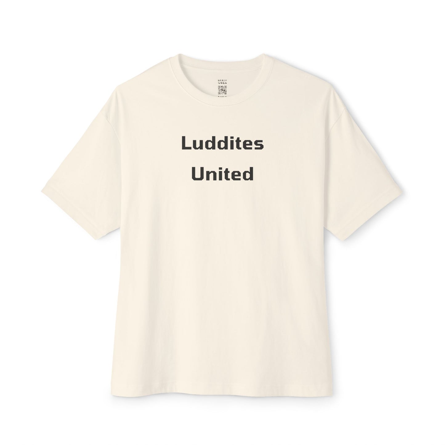 Luddites United Oversized Tee
