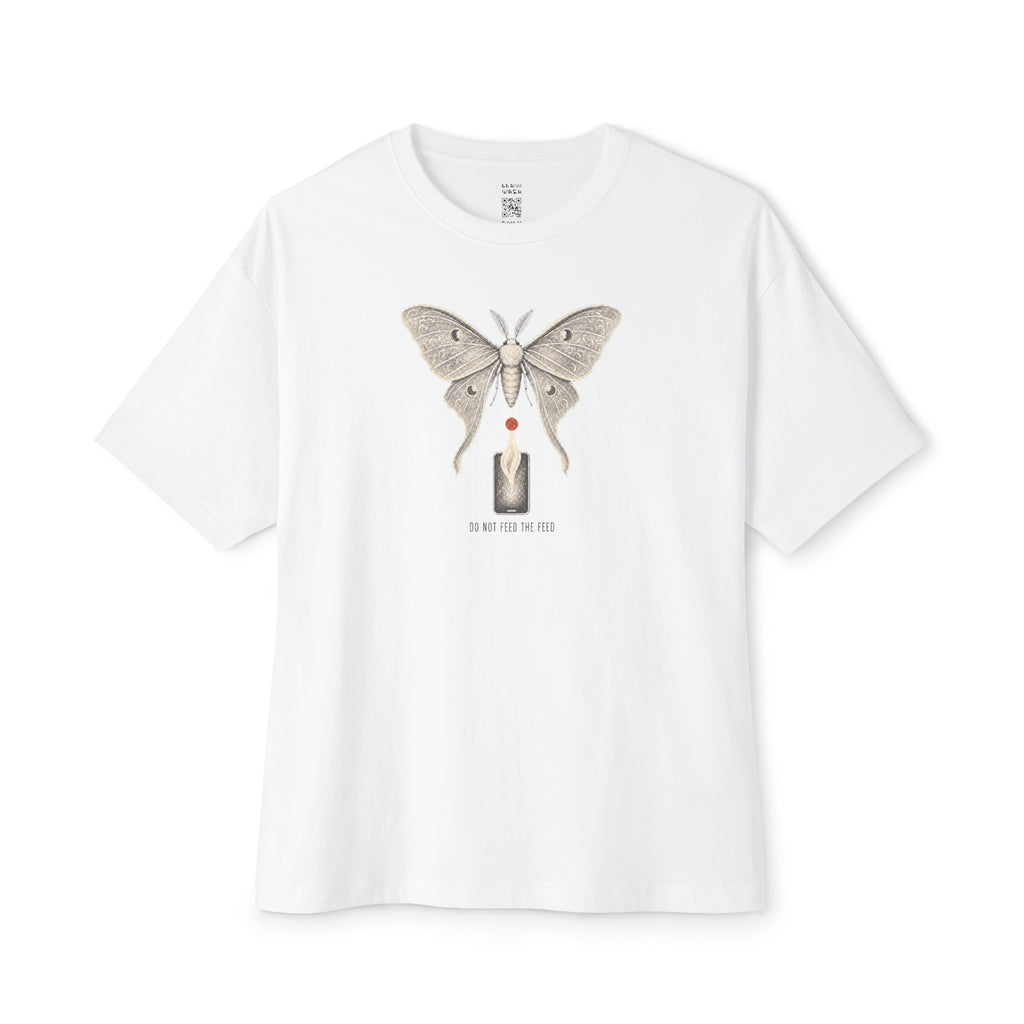 Do Not Feed The Feed Oversized Tee