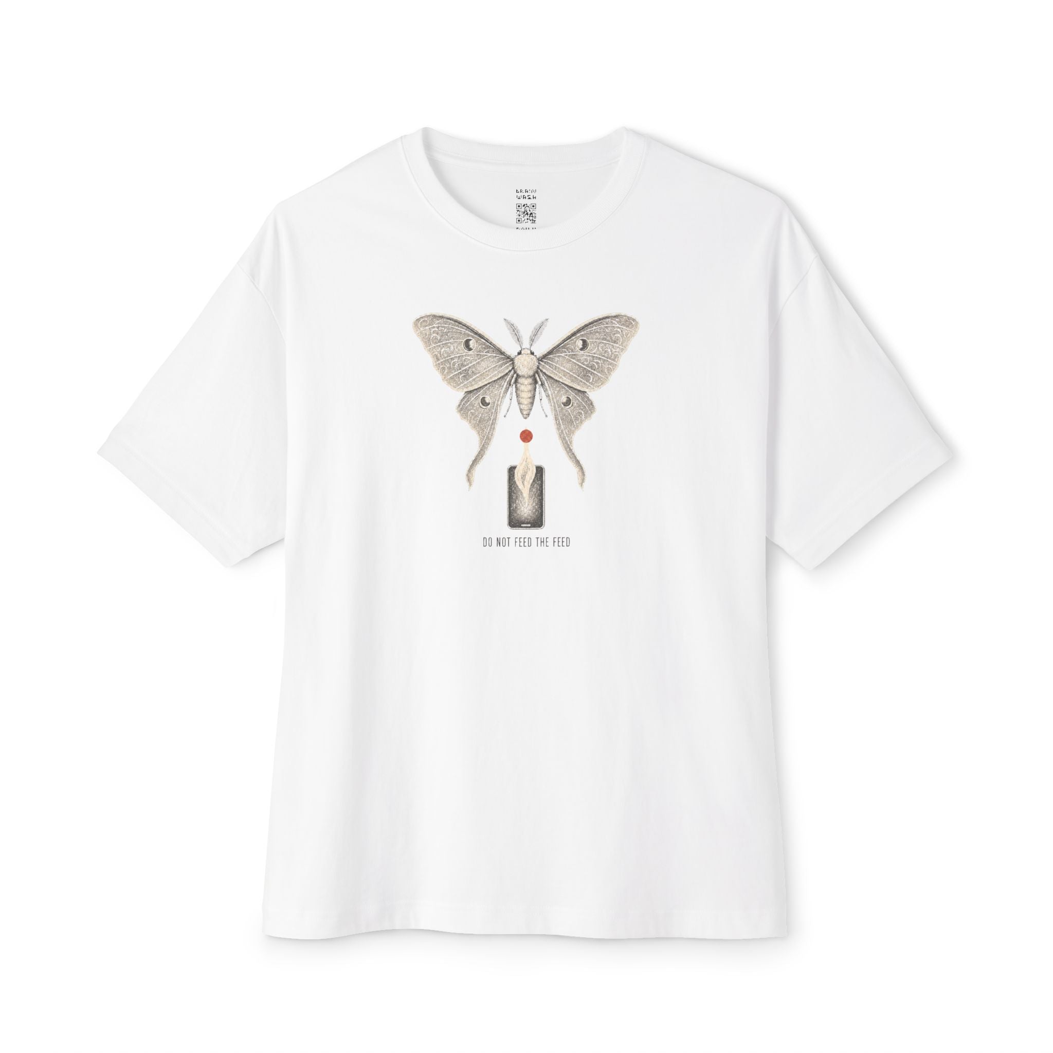 Do Not Feed The Feed Oversized Tee