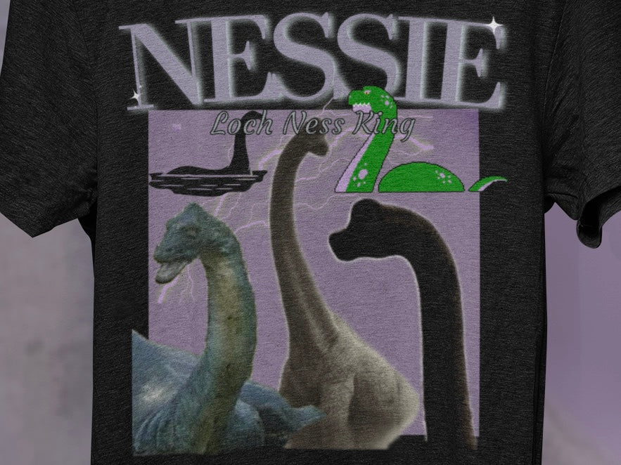 Nessie Loch Ness King Homage T-Shirt