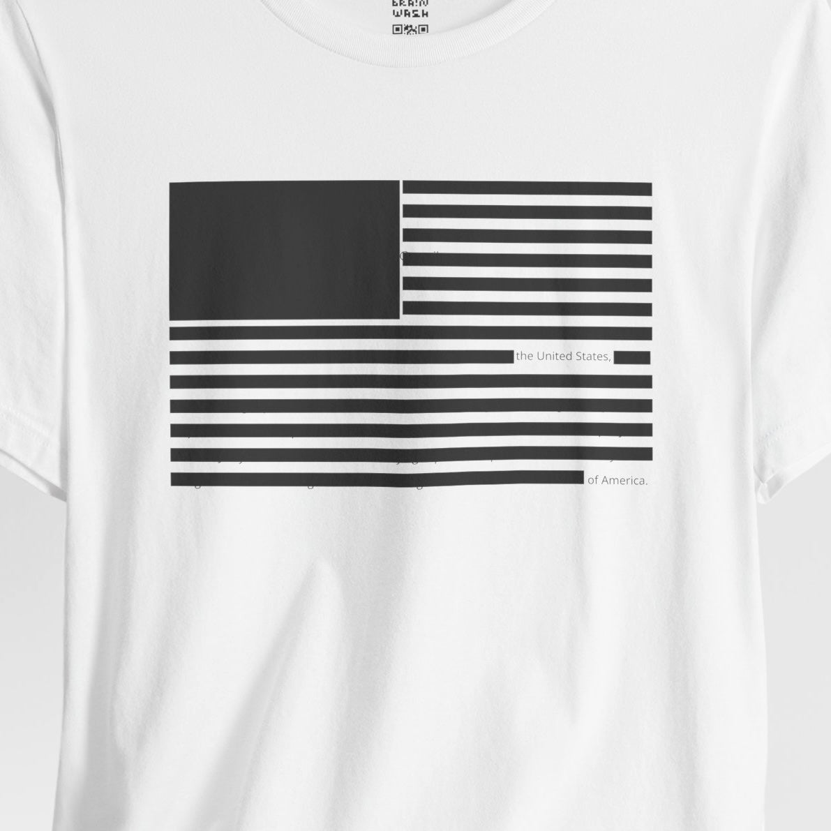Redacted US Flag T-Shirt