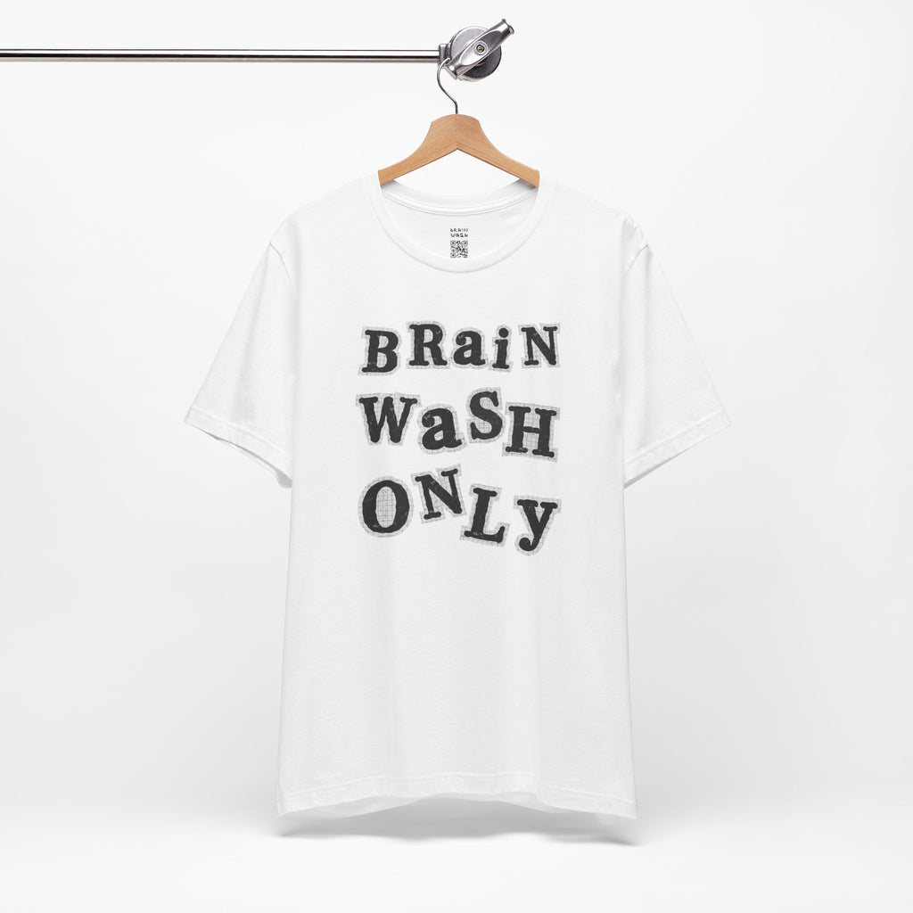 Brain Wash Only Ransom Tee (White)