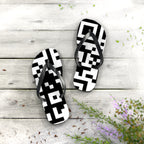 QR Print Flip Flops