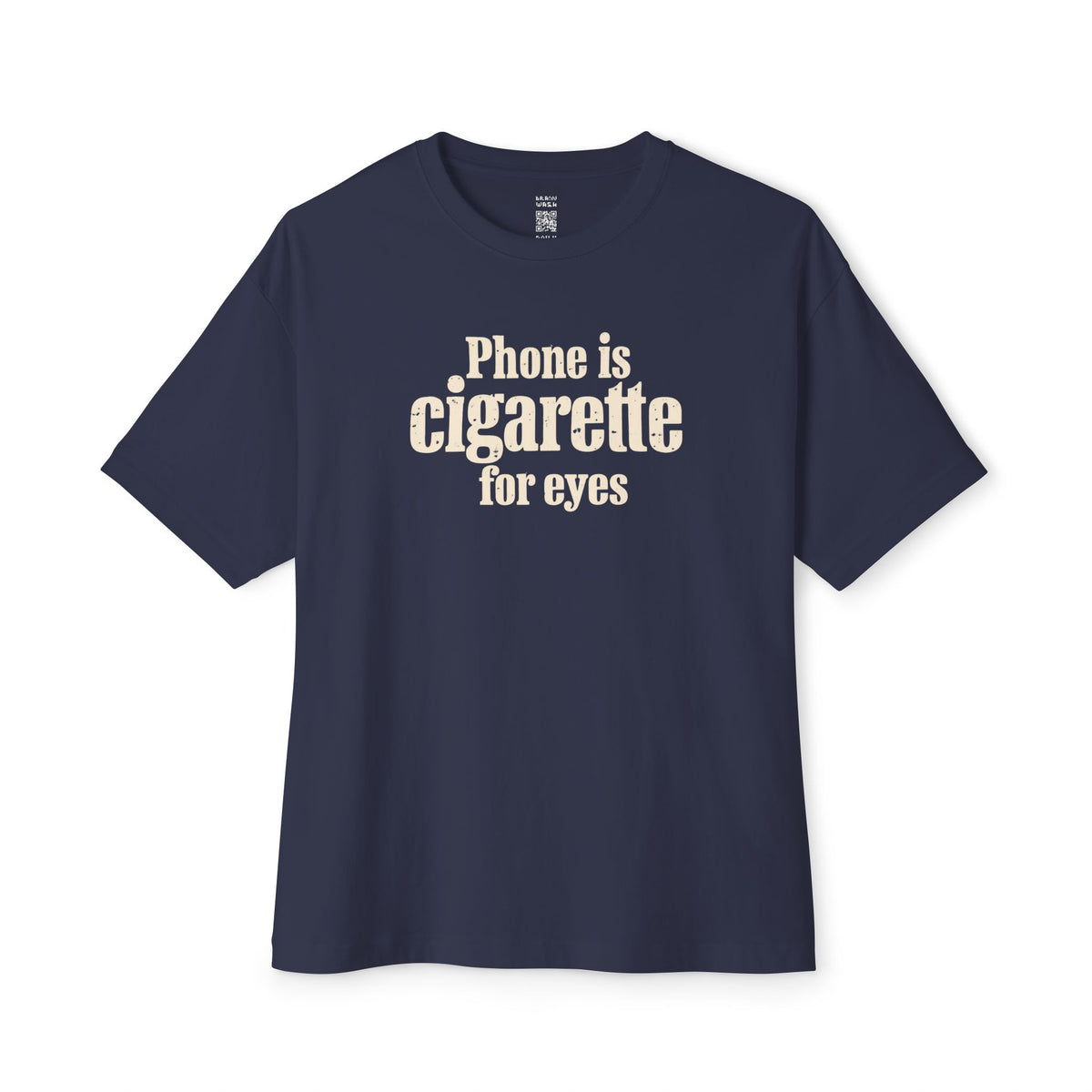Cigarette For Eyes Oversized Tee