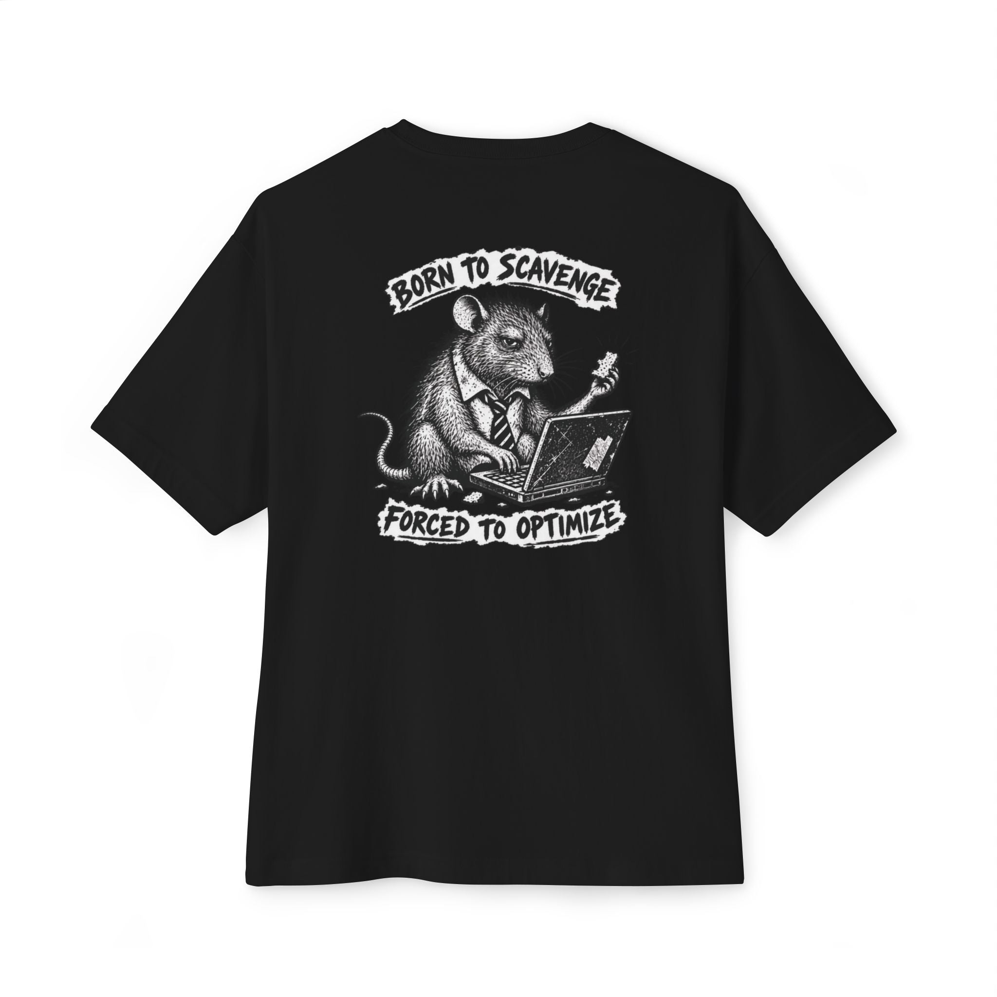 Forced To Optimize Oversized Tee