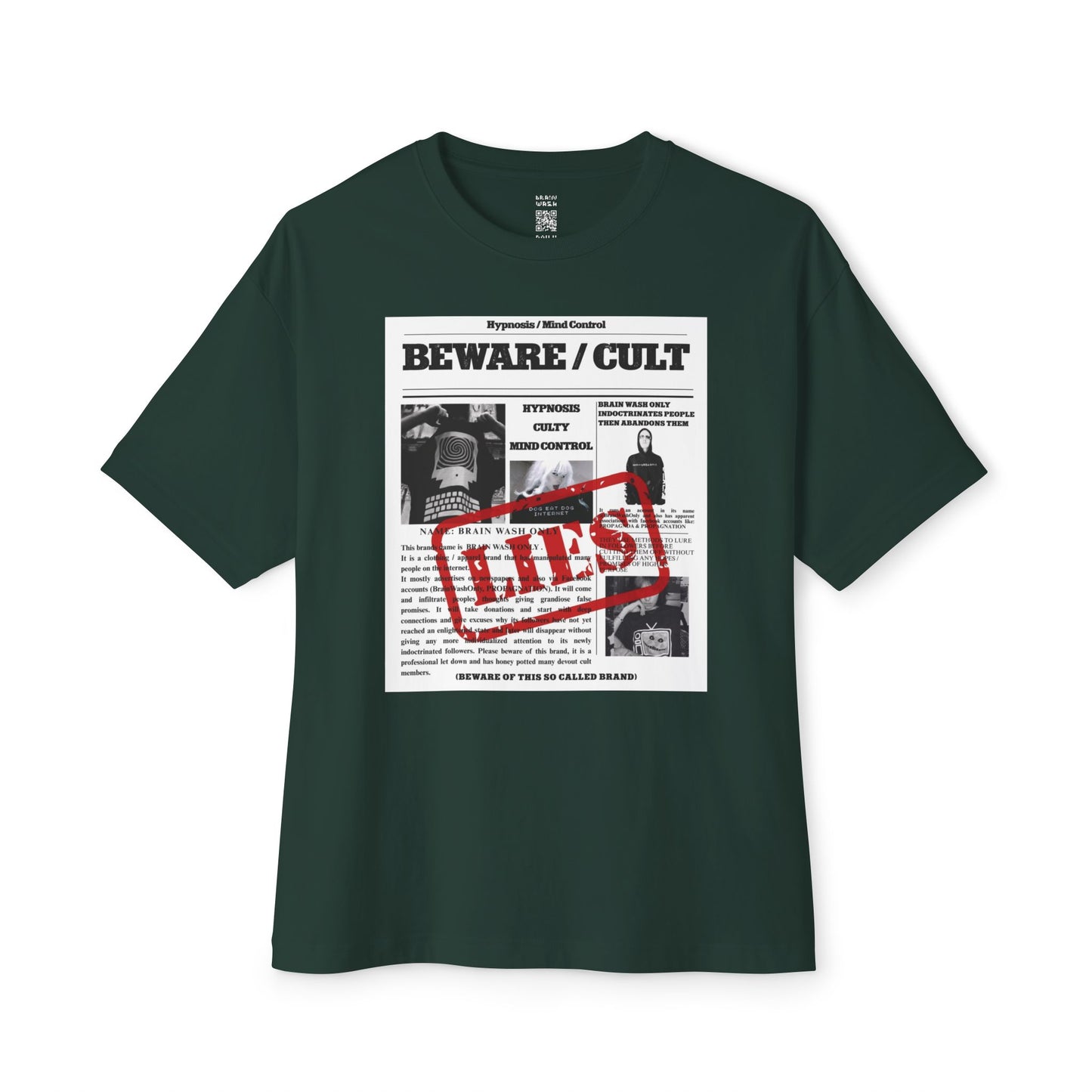 BEWARE / CULT Oversized Tee