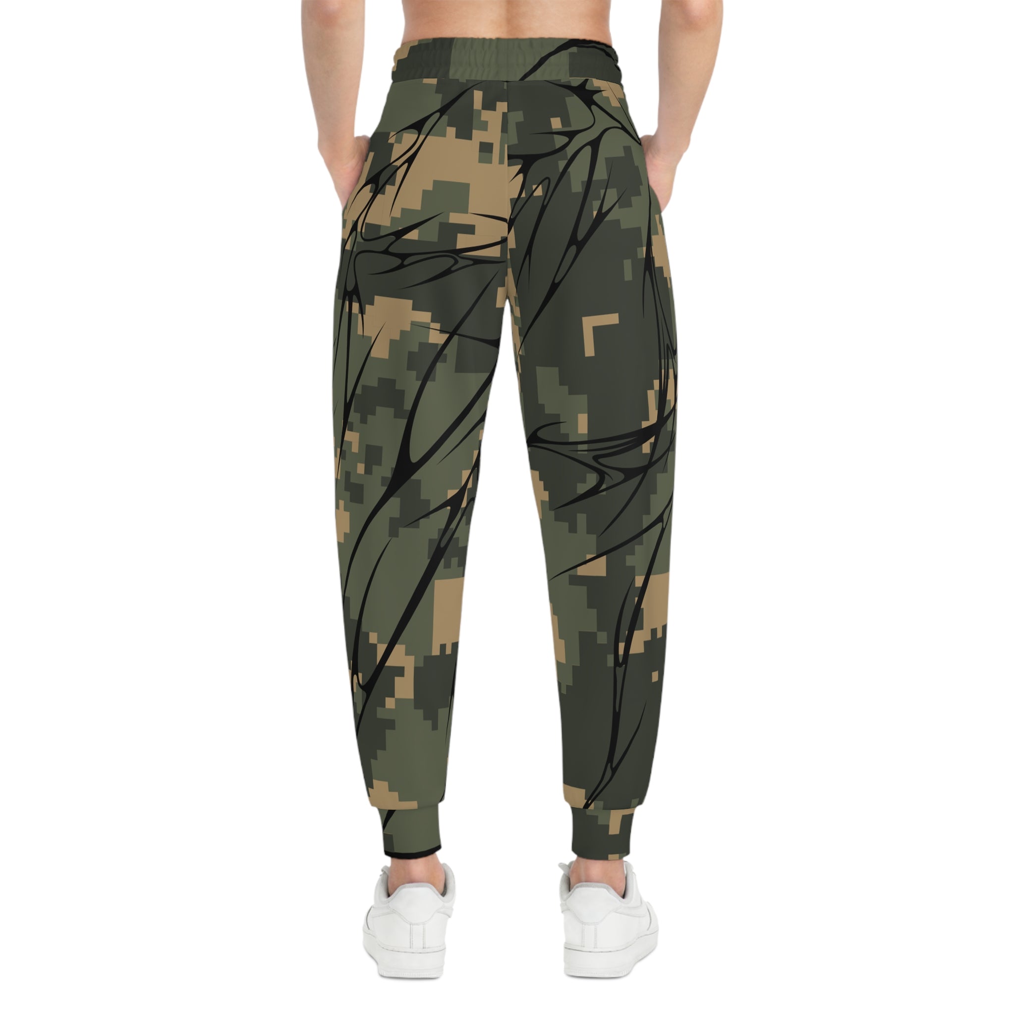 Cyber Sigil Digital Camo Joggers