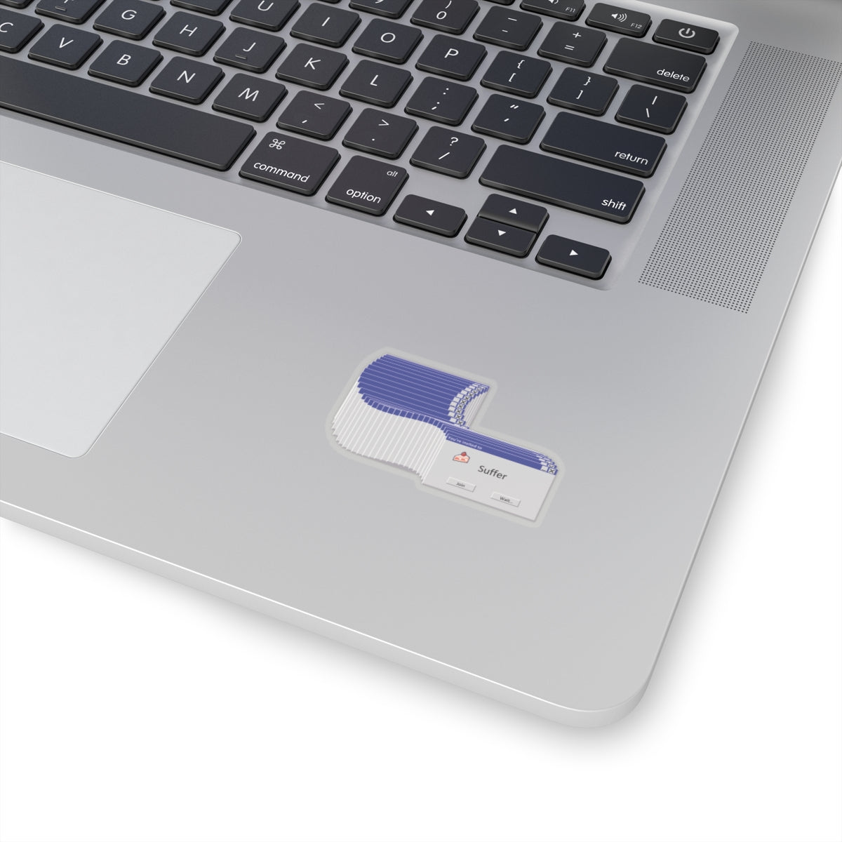 Invitation To Suffer Popup Sticker