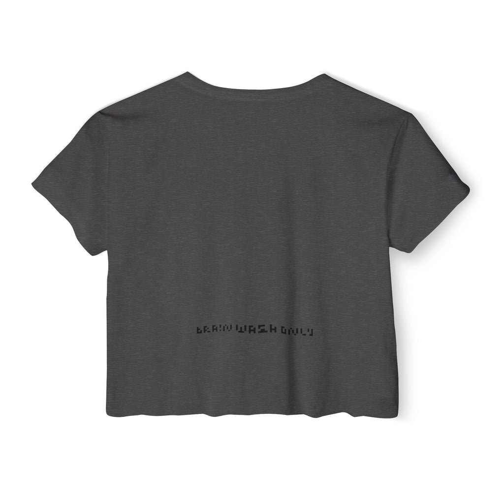 Black Friday (Coupon Clown Grin) Baby Tee Crop Top