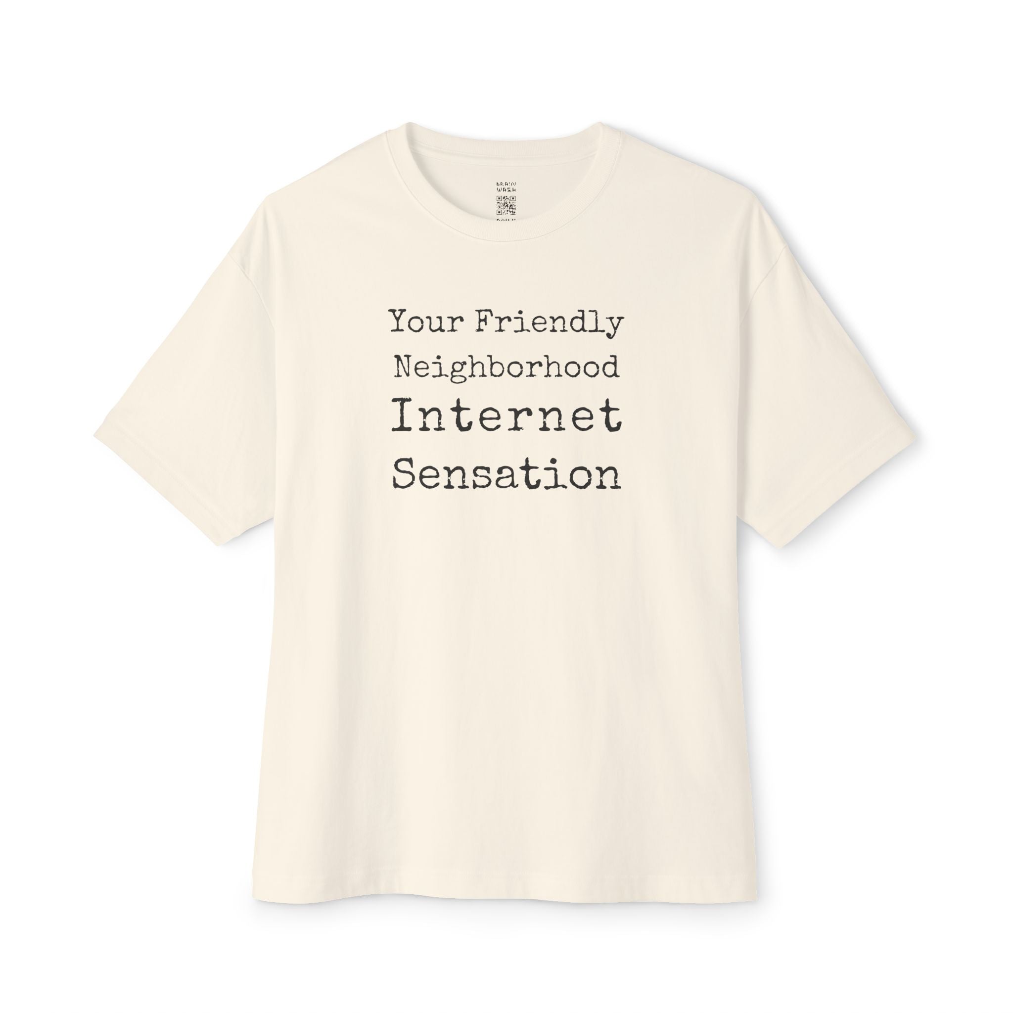 Friendly Neighborhood Internet Sensation Oversized Tee