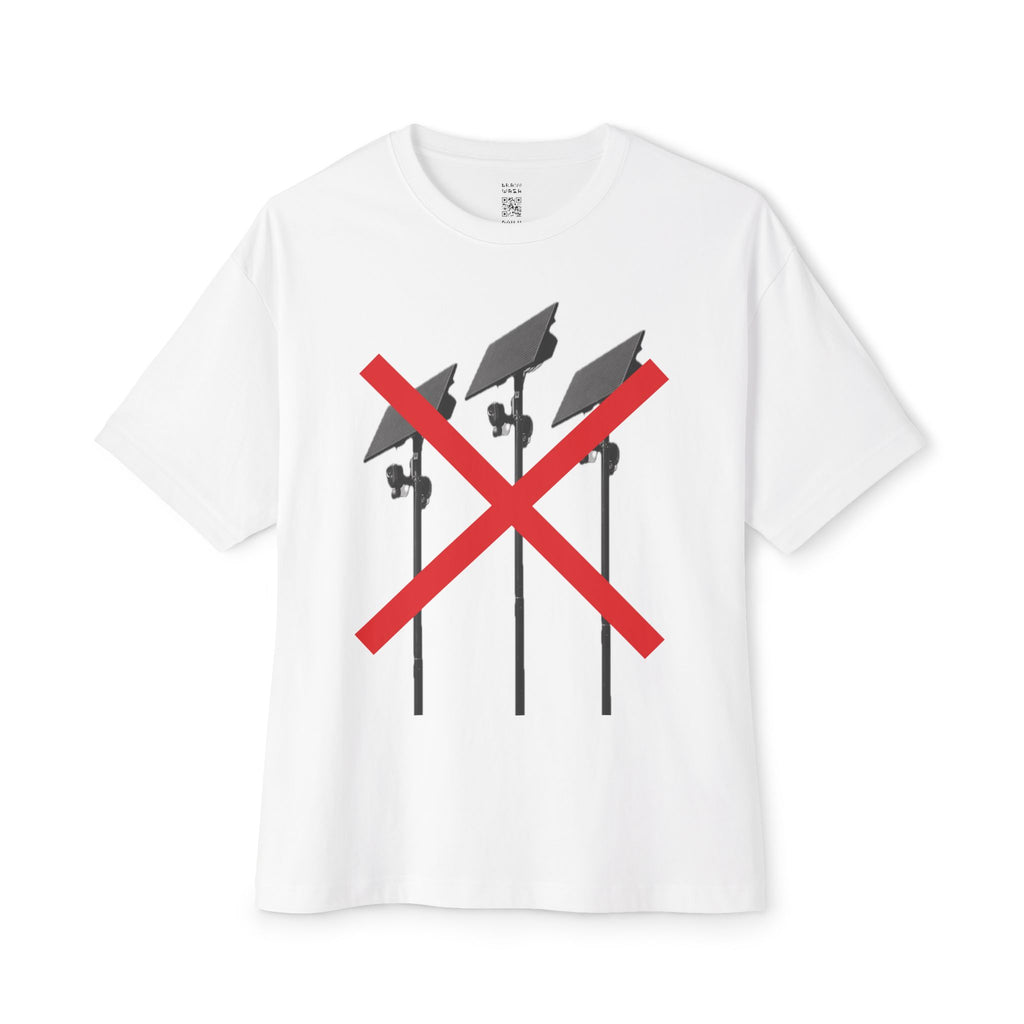 No Flock Cameras Oversized Tee