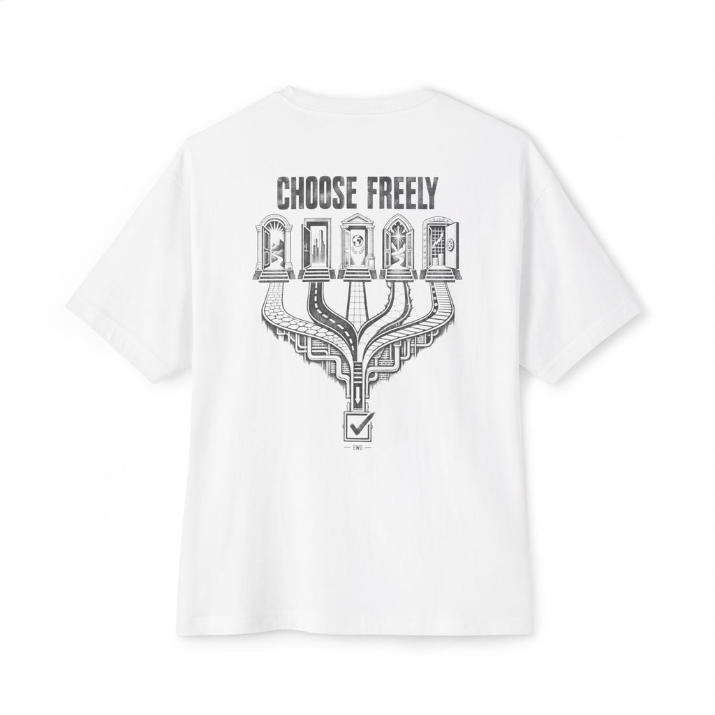 Choose Freely Oversized Tee