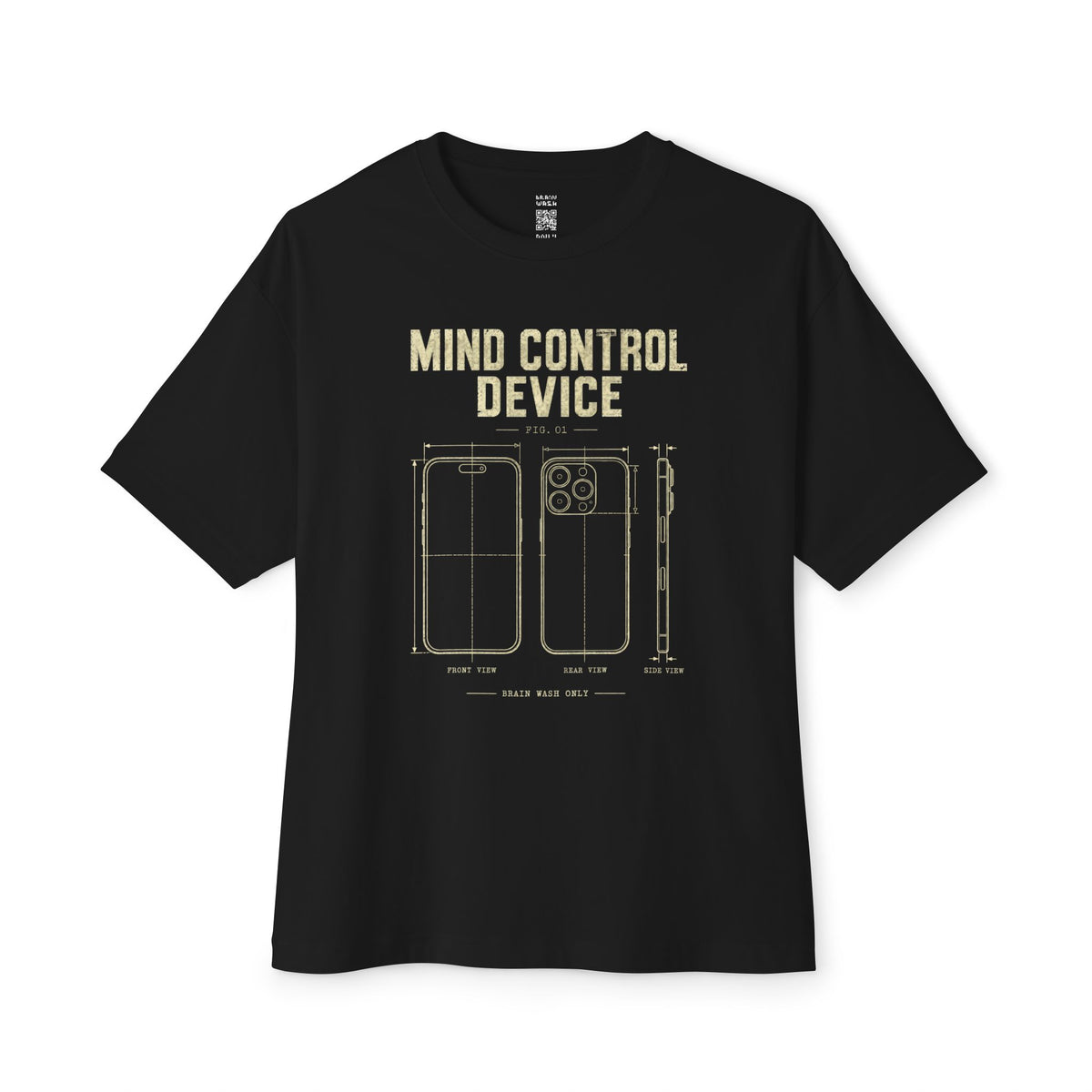 Mind Control Device Oversized Tee