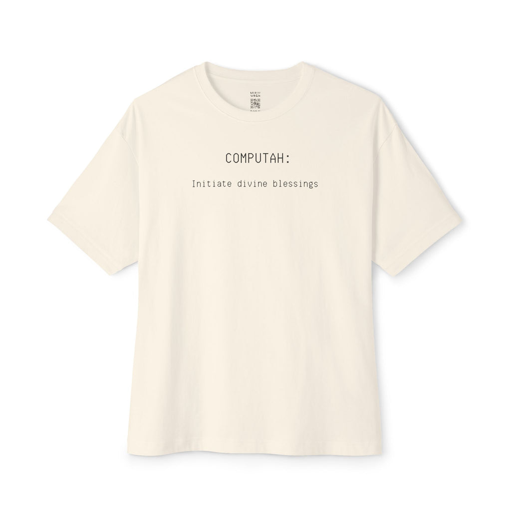 COMPUTAH: Initiate Divine Blessings Oversized Tee