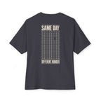 Same Day / Different Number Oversized Tee
