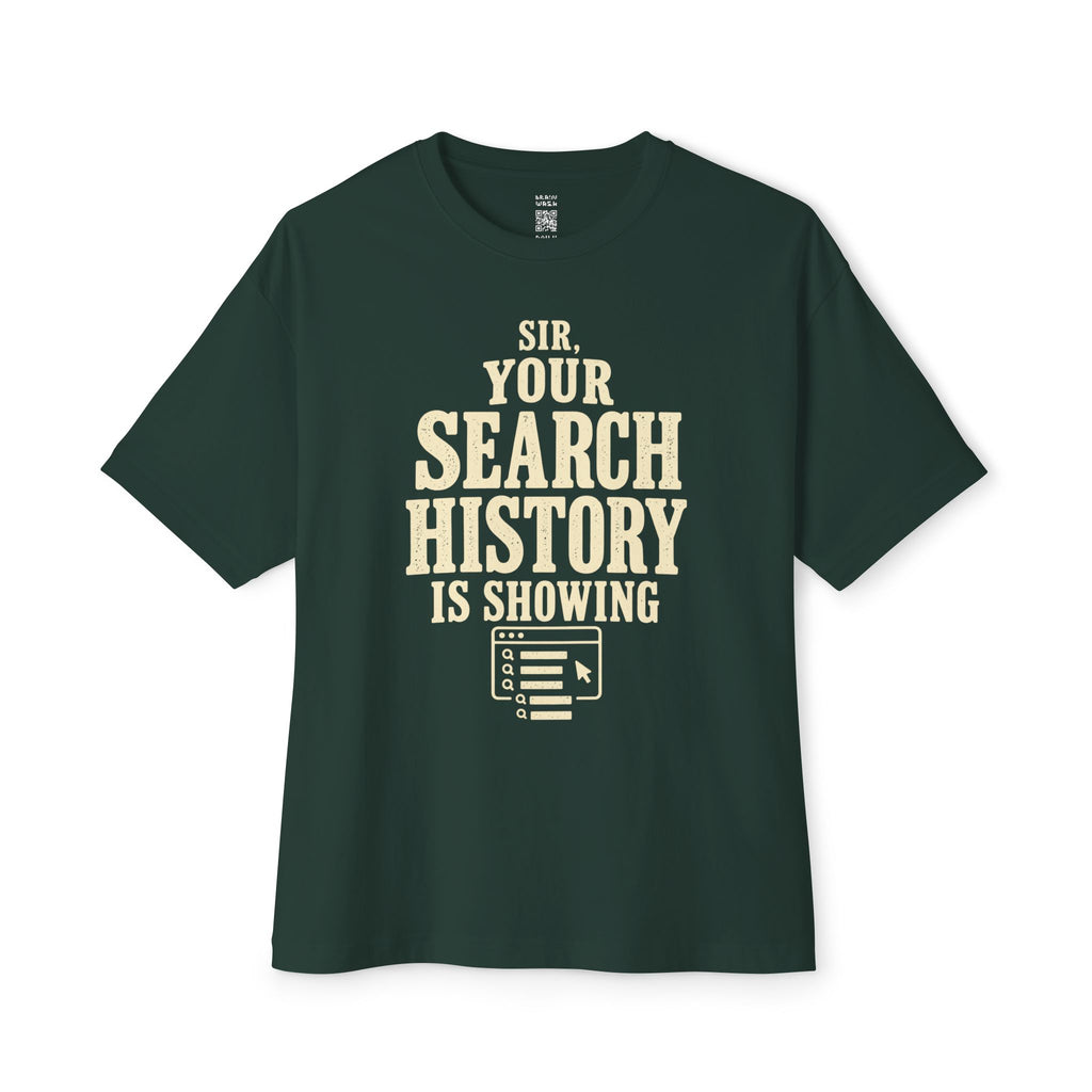 Search History Oversized Tee