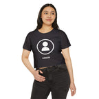 Admin Baby Tee Crop Top