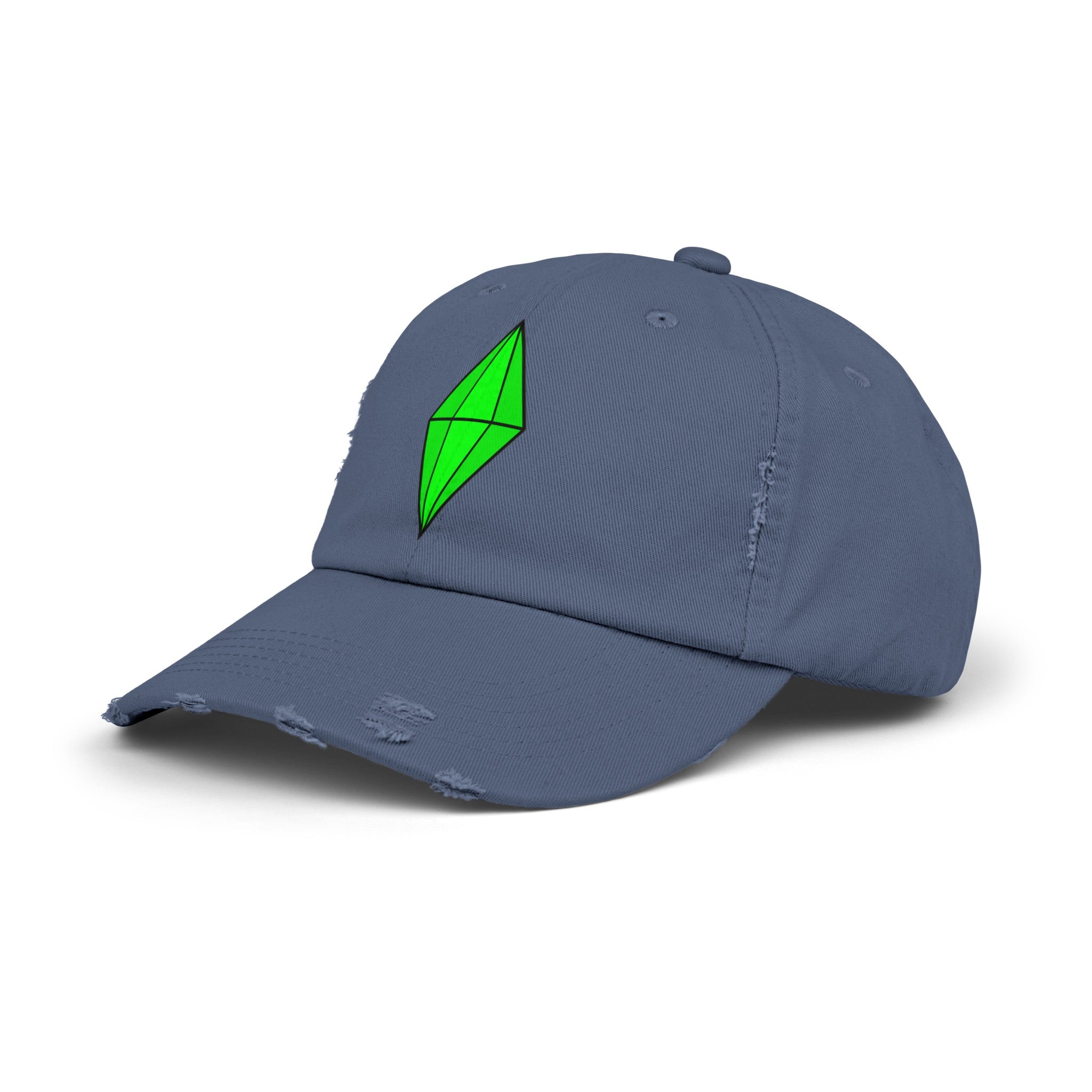 Distressed Plumbob Dad Hat