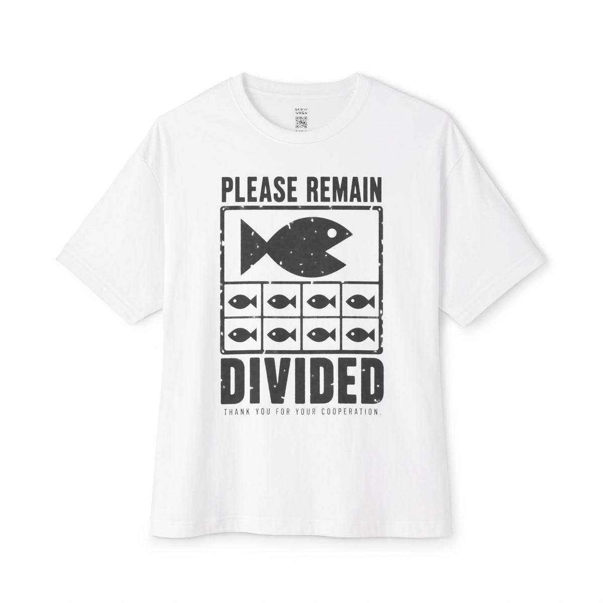 Remain Divided Oversized Tee