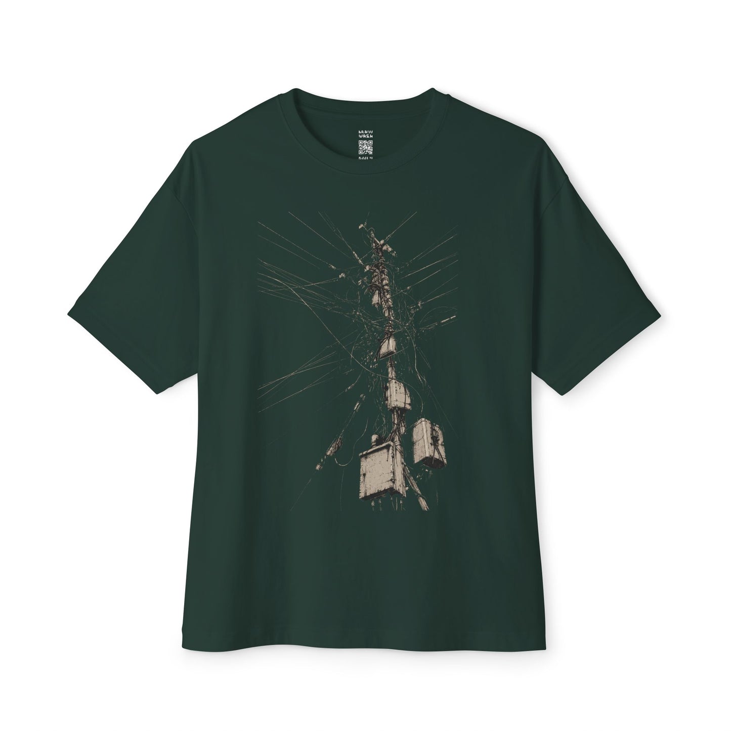 Crossed Wires Oversized Tee