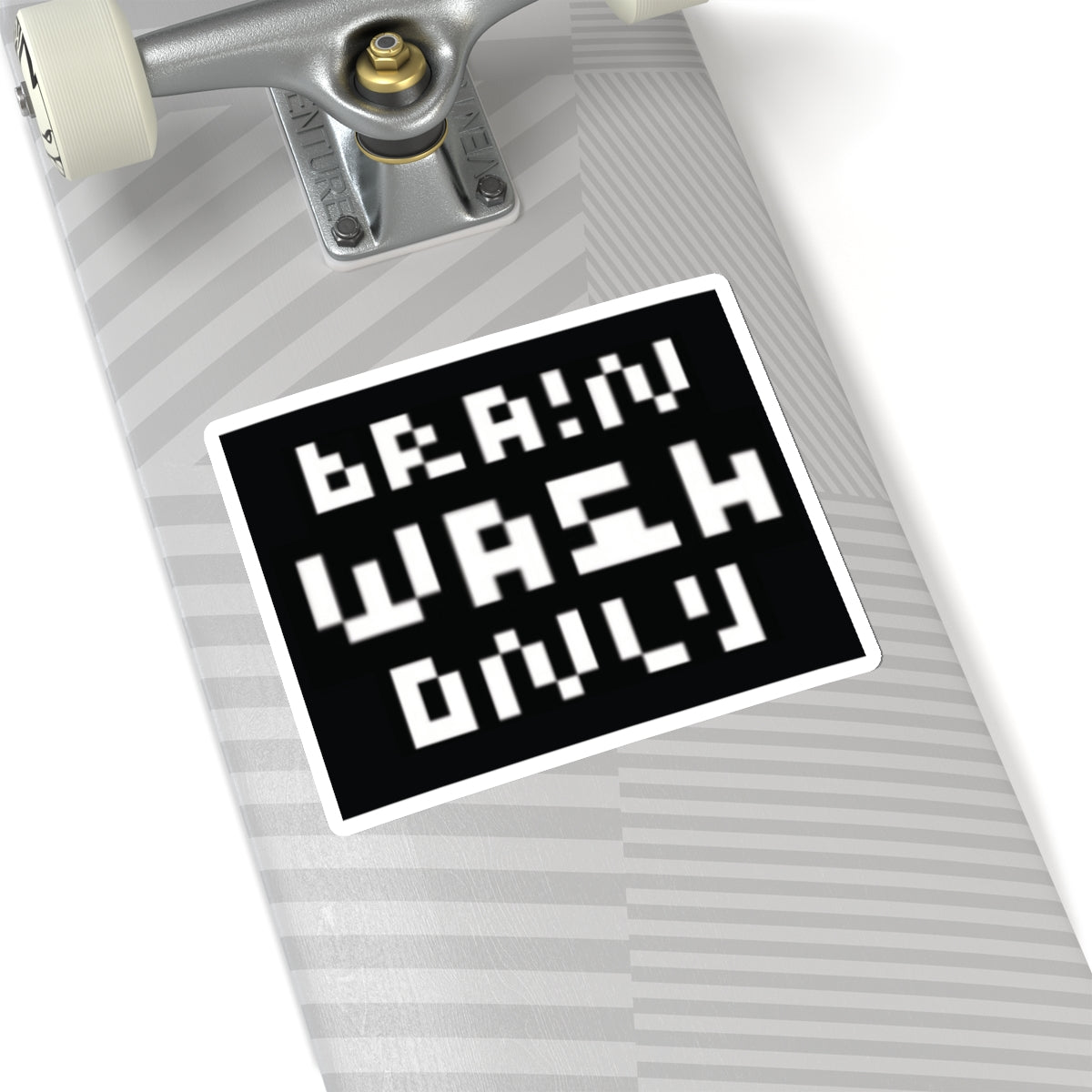 Brain Wash Only Sticker