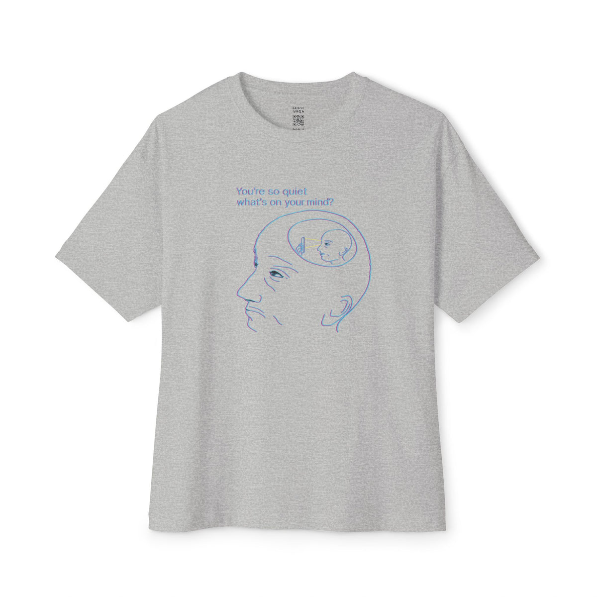 On Your Mind Oversized Tee