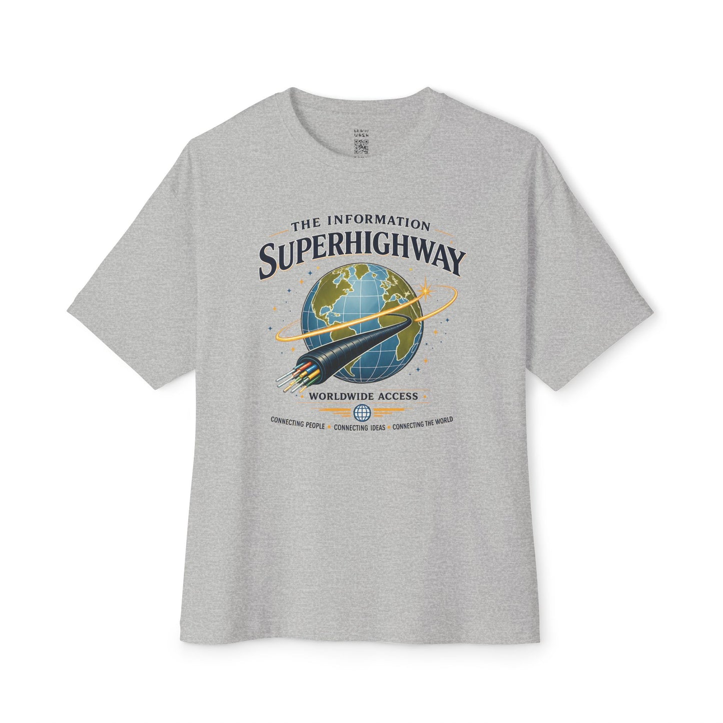 Information Superhighway Oversized Tee