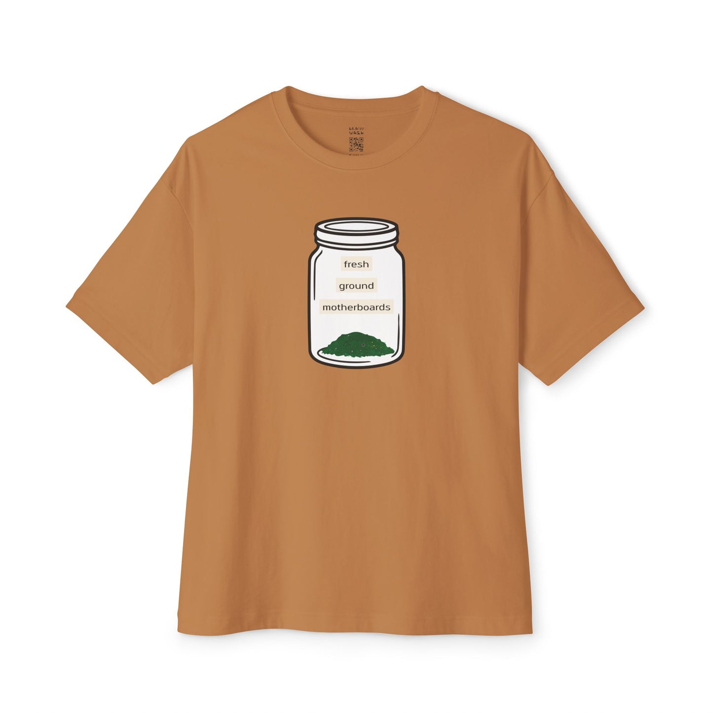 Fresh Ground Motherboards Oversized Tee
