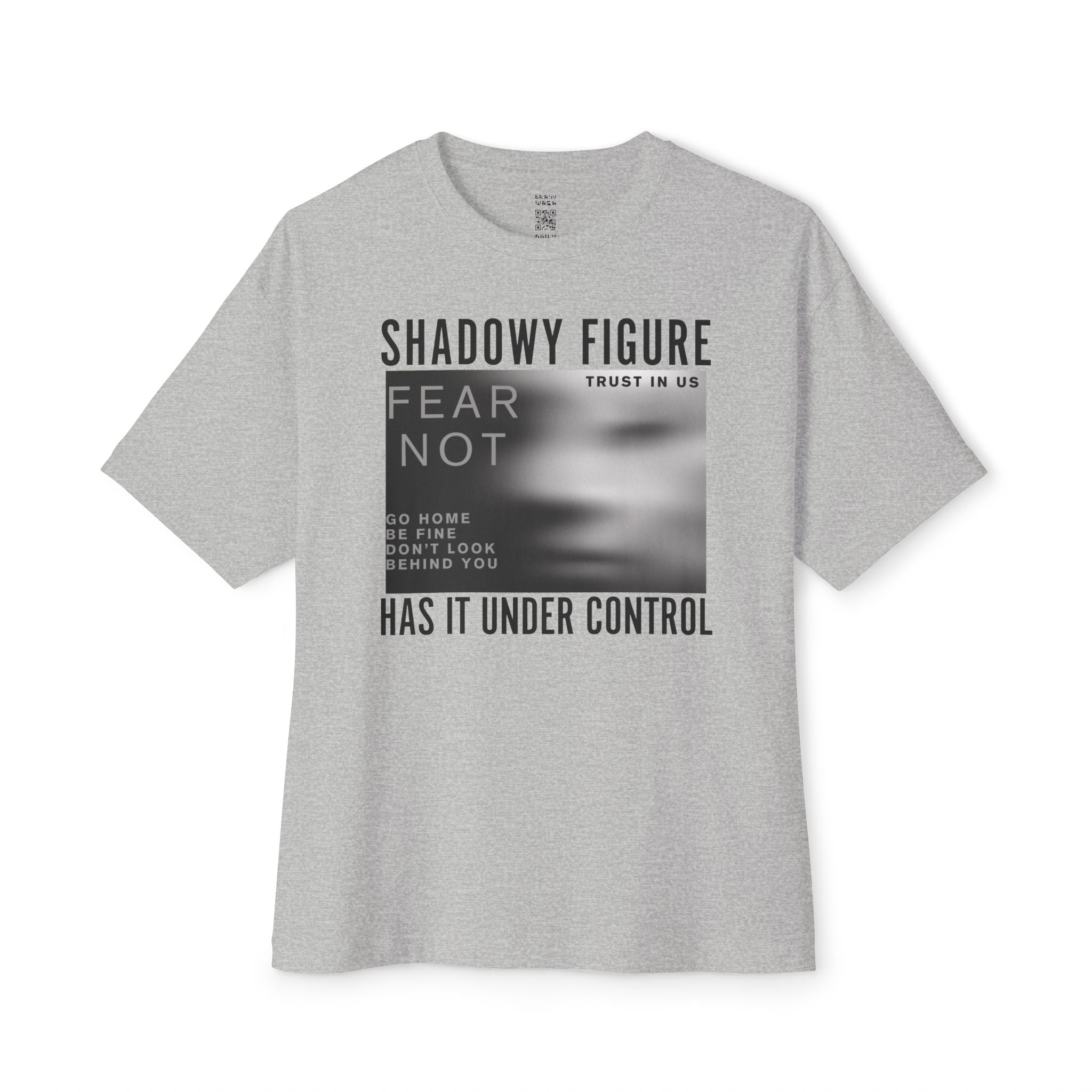Shadowy Figure Oversized Tee