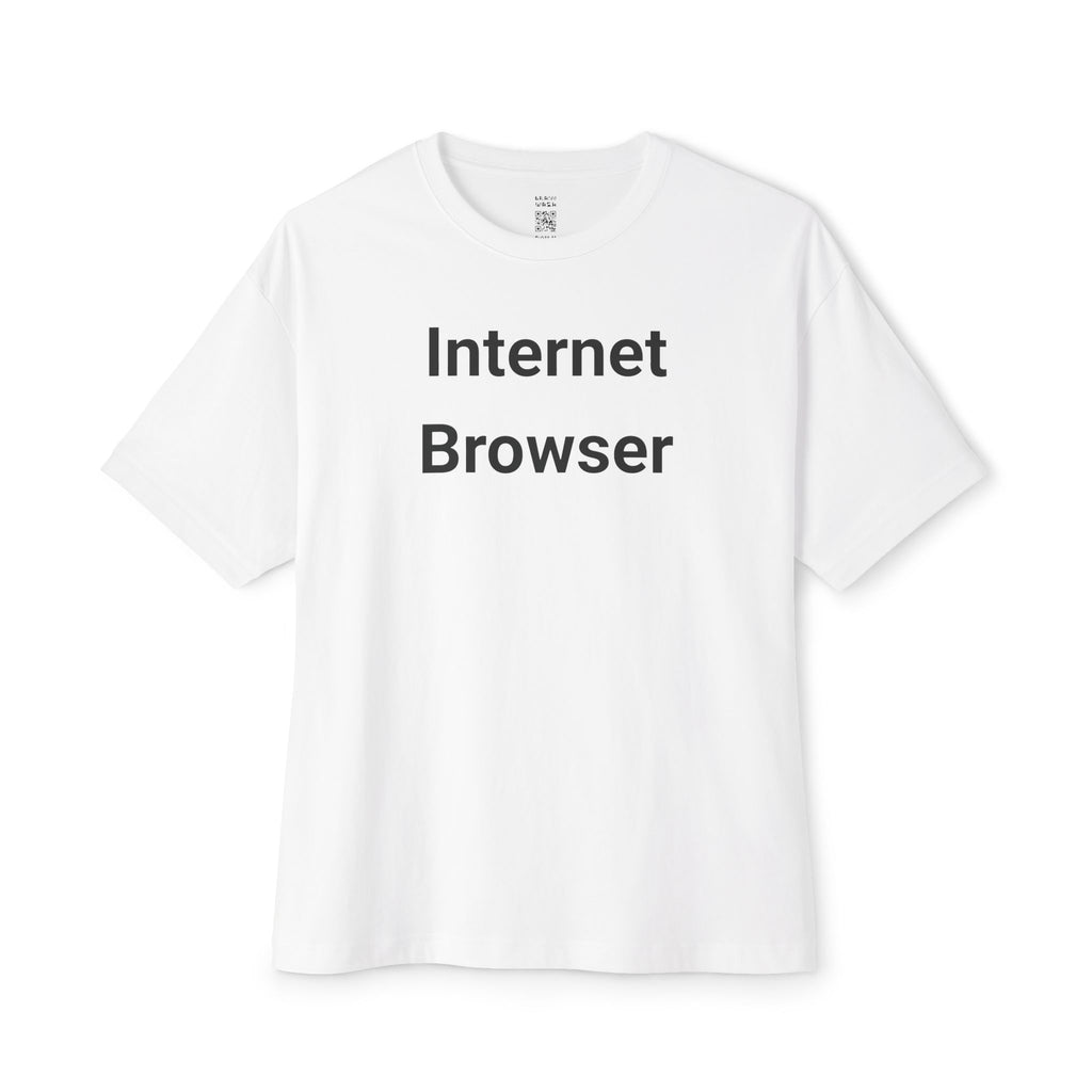 Internet Browser Oversized Tee