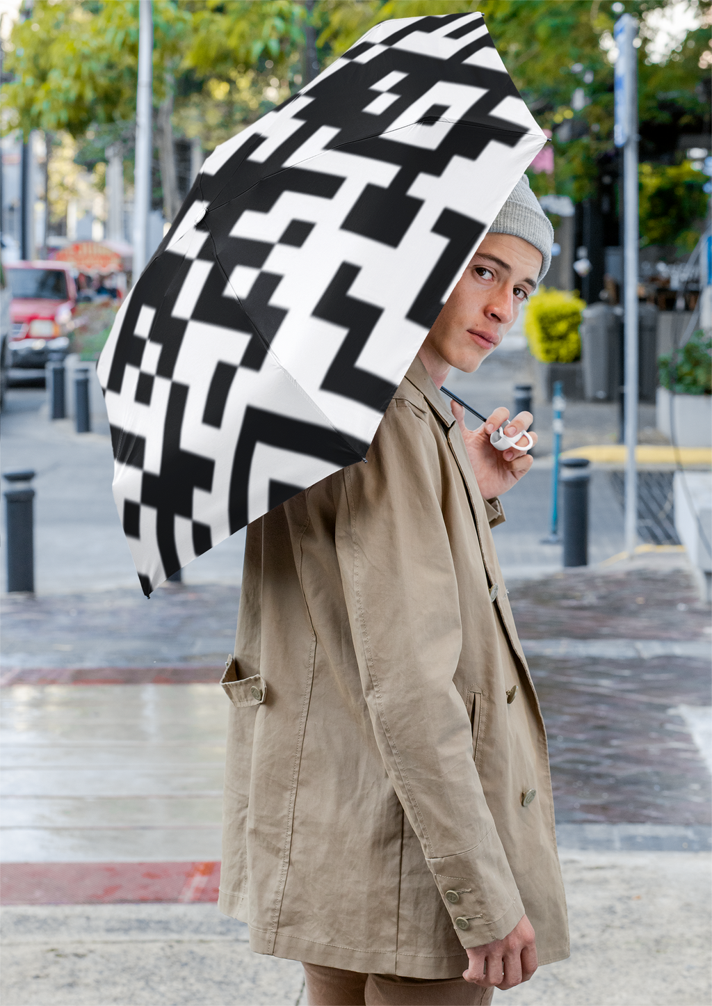 QR Print Umbrella