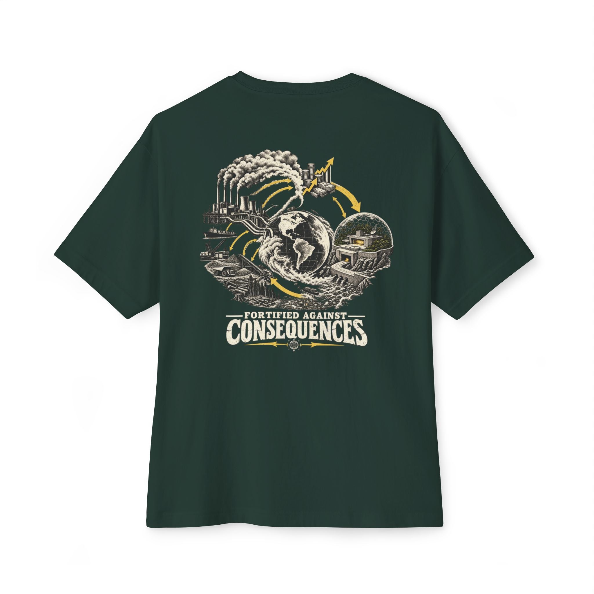 Fortified Against Consequences Oversized Tee