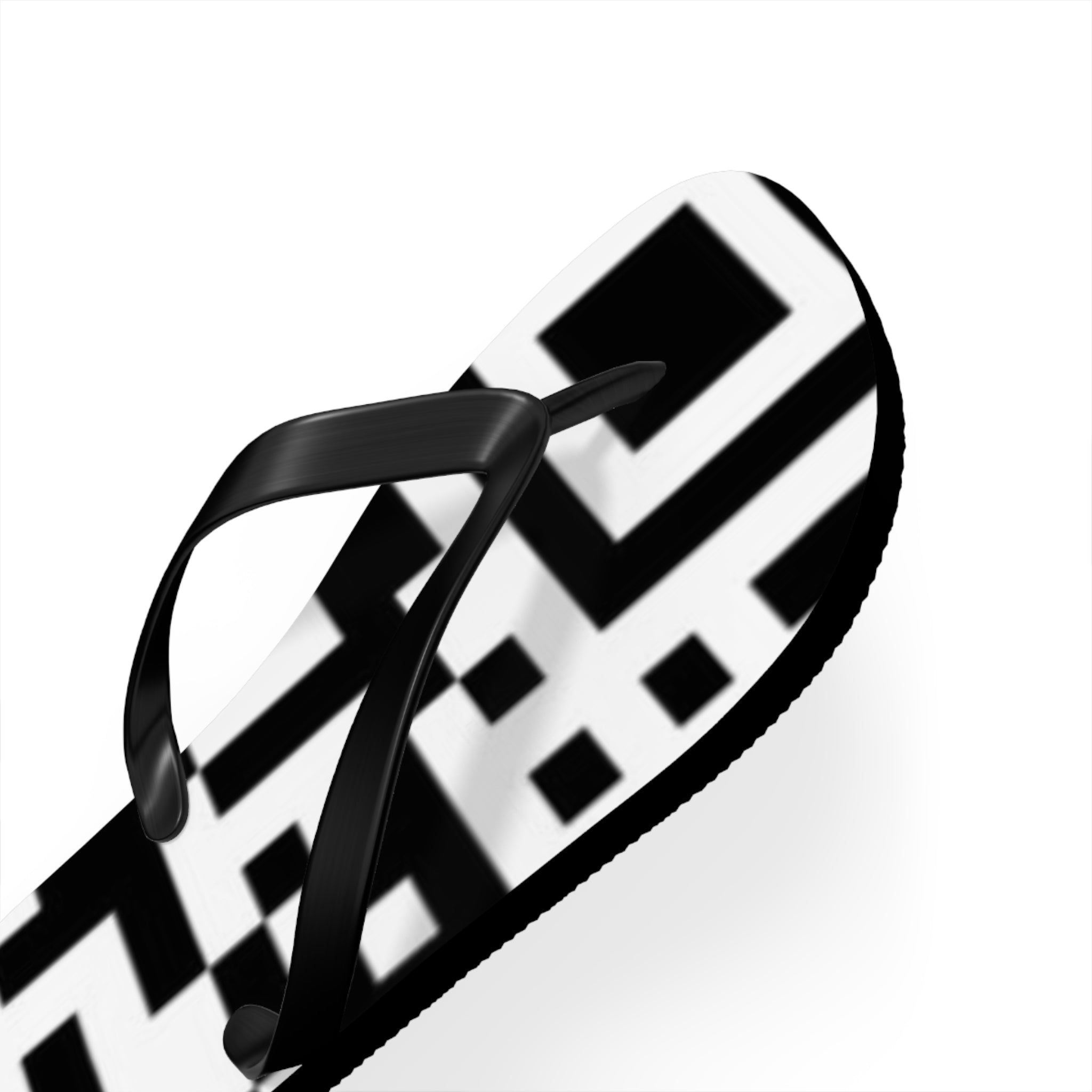 QR Print Flip Flops