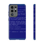 BSoD (Blue Screen of Death) Phone Case
